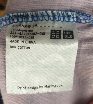 Marimekko + Uniqlo polka dot print top size XL Uniqlo preloved second hand clothes 9