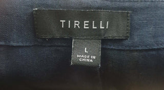 Tirelli navy top size L Tirelli preloved second hand clothes 6