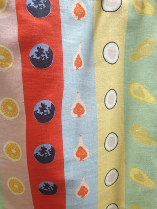 Jericho Road fruit print mini skirt size 16 Jericho Road preloved second hand clothes 11