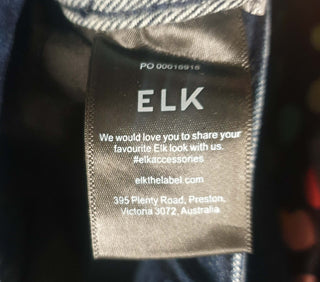 Elk dark denim straight leg pants size 34 (best fits 14 - 16) Elk preloved second hand clothes 8