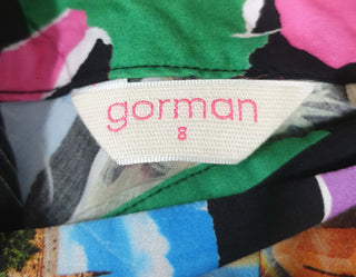 Gorman travel themed print skirt size 8 (Winter '23 season) Gorman preloved second hand clothes 7