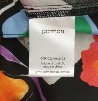 Gorman travel themed print skirt size 8 (Winter '23 season) Gorman preloved second hand clothes 9