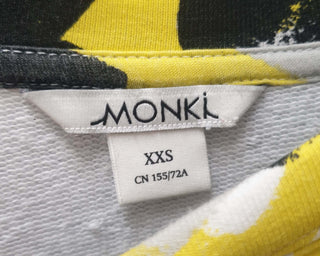 Monki colourful oversized jumper size XXS (large fit) Monki preloved second hand clothes 8