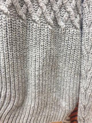 Elk grey cotton-wool mix knit jumper size 8