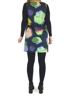 Marimekko colourful splodge print dress size 34 (best fits AU8) Marimekko preloved second hand clothes 8