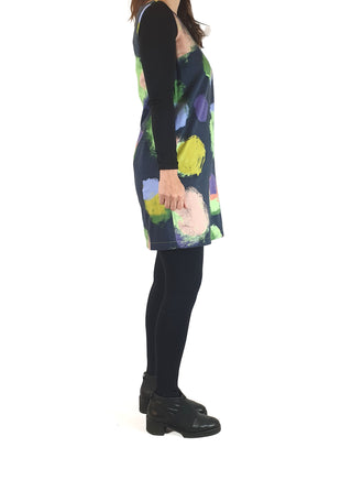 Marimekko colourful splodge print dress size 34 (best fits AU8) Marimekko preloved second hand clothes 7