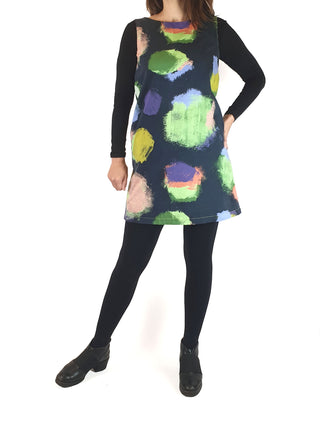 Marimekko colourful splodge print dress size 34 (best fits AU8) Marimekko preloved second hand clothes 2