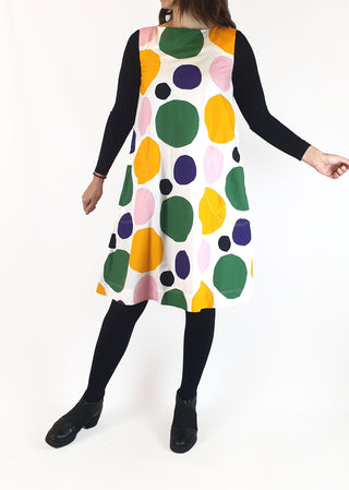 Marimekko + Uniqlo sleeveless polka dot dress size XS Uniqlo preloved second hand clothes 1