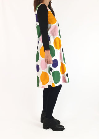 Marimekko + Uniqlo sleeveless polka dot dress size XS Uniqlo preloved second hand clothes 6