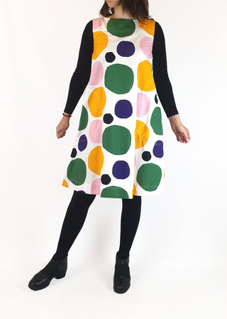 Marimekko + Uniqlo sleeveless polka dot dress size XS Uniqlo preloved second hand clothes 2