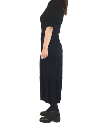 Princess Highway black tiered maxi dress size 8 Princess Highway preloved second hand clothes 5