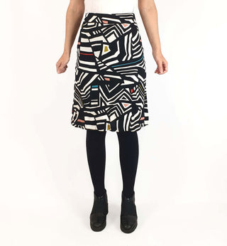 Frock Me Out black print skirt size 8 Frock Me Out preloved second hand clothes 2