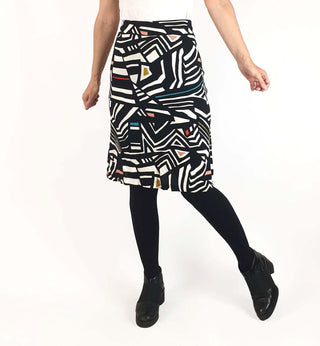 Frock Me Out black print skirt size 8 Frock Me Out preloved second hand clothes 3