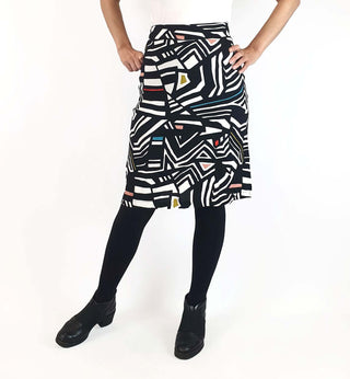 Frock Me Out black print skirt size 8 Frock Me Out preloved second hand clothes 4