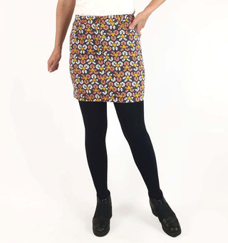 Gorman tringle print mini skirt size 10 (small fit, best fits 8) Gorman preloved second hand clothes 1