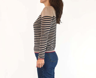 Ines De La Fressange + Uniqlo striped linen top size S Uniqlo preloved second hand clothes 5