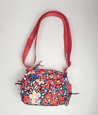 Gorman red floral adjustable small bag Gorman preloved second hand clothes 7