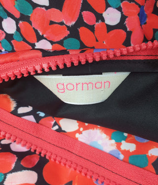 Gorman red floral adjustable small bag Gorman preloved second hand clothes 10