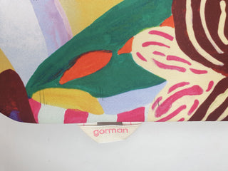 Gorman colourful tote, wetsuit style fabric