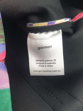 Gorman colourful tote, wetsuit style fabric Gorman preloved second hand clothes 10