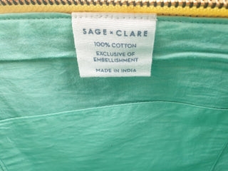 Sage & Claire beaded laptop sleeve/large pencil case