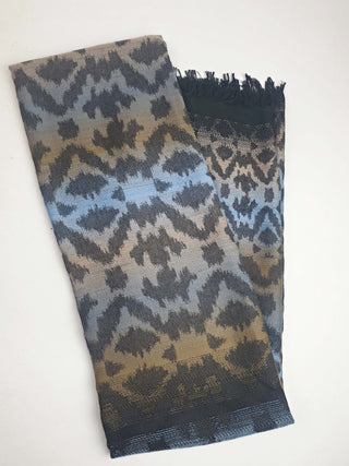 Deep animal print scarf Unknown preloved second hand clothes 6