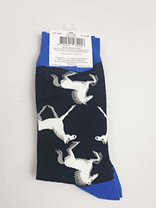 Frankie & Me novelty socks with cute horse print Frankie & Me preloved second hand clothes 3