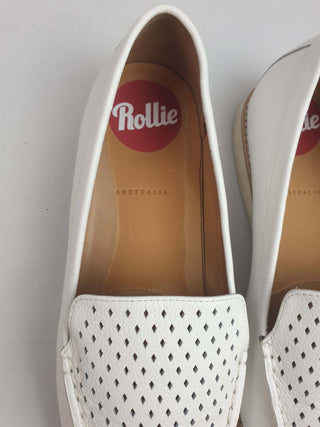 Rollie madison loafer punch shoes size 40 (as new) Rollie preloved second hand clothes 4