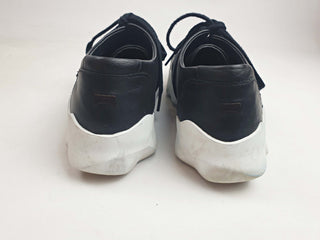 Camper black leather lace up shoes with white sole size 40 Camper preloved second hand clothes 6