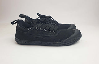 Volley black lace up shoes size 8 Volley preloved second hand clothes 1