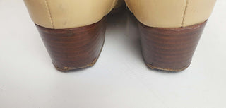 Bared beige leather ankle boots size 35 Bared preloved second hand clothes 15