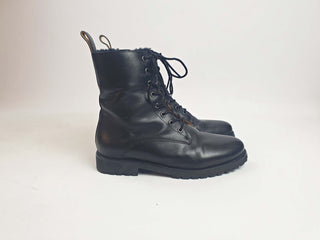 Bared black lace up boots size 37 Bared preloved second hand clothes 1