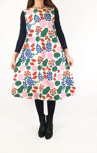 Marimekko + Uniqlo colourful sleeveless dress size S Uniqlo preloved second hand clothes 2