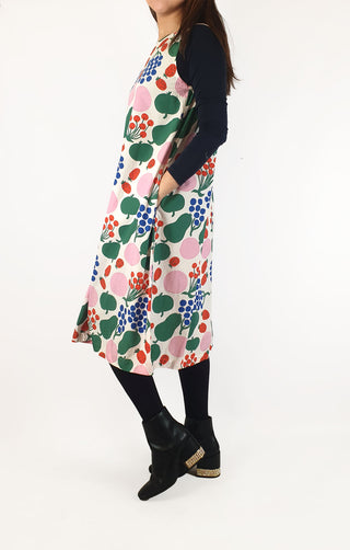 Marimekko + Uniqlo colourful sleeveless dress size S Uniqlo preloved second hand clothes 6