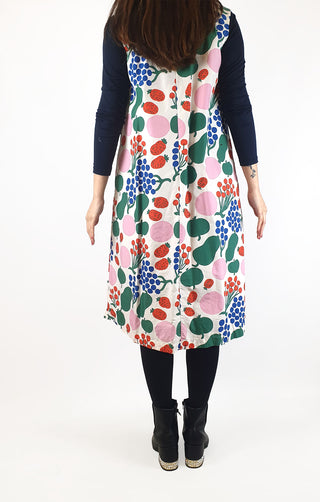 Marimekko + Uniqlo colourful sleeveless dress size S Uniqlo preloved second hand clothes 4