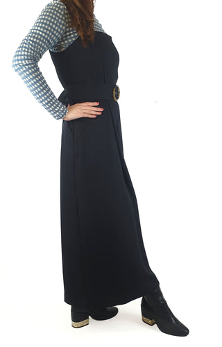 Veronica Maine black wide leg jumpsuit size 10 Veronica Maine preloved second hand clothes 7