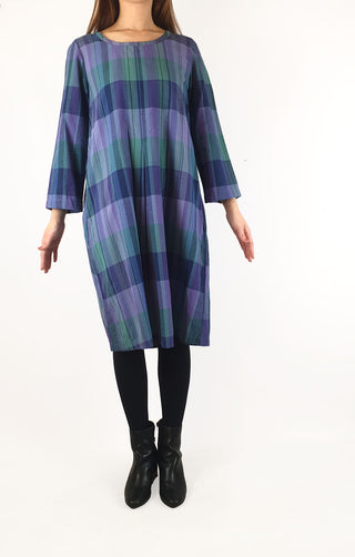 Gudrun Sjoden plaid long sleeve dress size S Gudrun Sjoden preloved second hand clothes 3