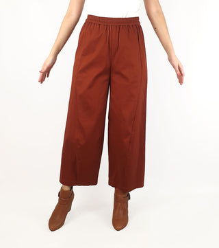 Alpha 60 orange wide leg pants size S Alpha 60 preloved second hand clothes 2