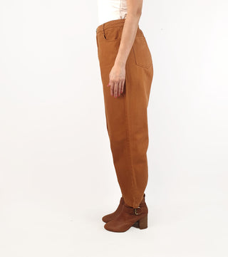 Princess Highway orangey brown straight leg pants/jeans size 10 Princess Highway preloved second hand clothes 6