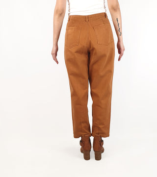 Princess Highway orangey brown straight leg pants/jeans size 10 Princess Highway preloved second hand clothes 4