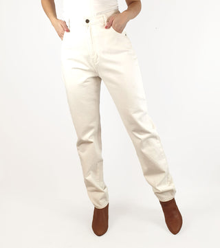 Rolla's vintage white straight leg pants size 28/10 Rolla's preloved second hand clothes 2