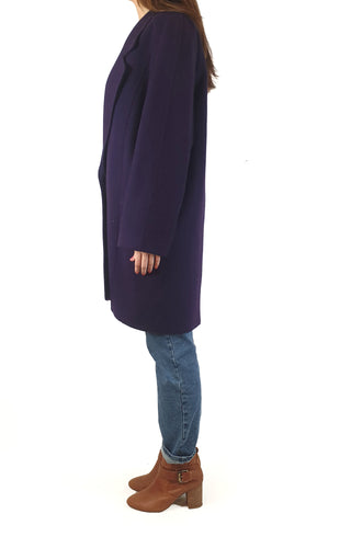 David Lawrence purple retro coat size 10