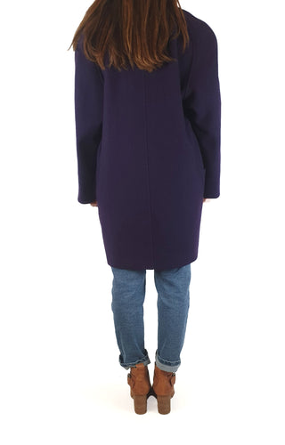 David Lawrence purple retro coat size 10