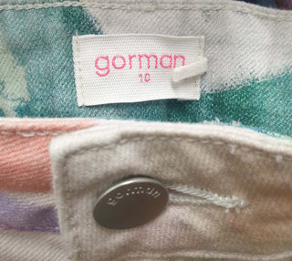 Gorman colourful straight leg jeans size 10 Gorman preloved second hand clothes 7