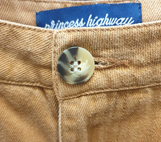 Princess Highway orangey brown straight leg pants/jeans size 10 Princess Highway preloved second hand clothes 8