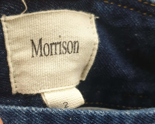 Morrison dark blue denim jeans size 2, best fits AU10 Morrison preloved second hand clothes 8