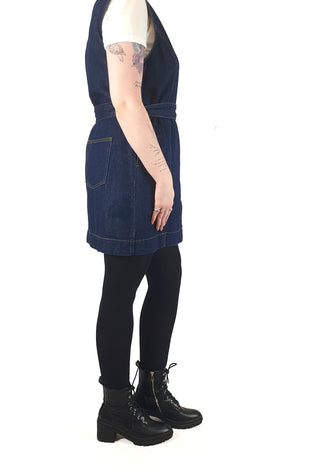 Gorman sleeveless denim dress size 14 (best fits 12-14)