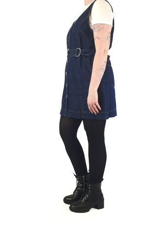 Gorman sleeveless denim dress size 14 (best fits 12-14)