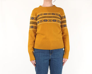 Uniqlo + JW Anderson mustard wool mix knit jumper size M Uniqlo preloved second hand clothes 4