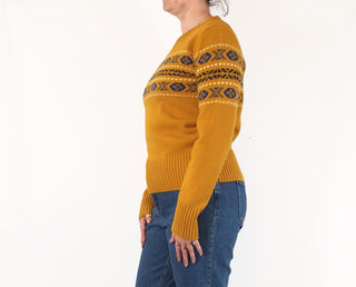 Uniqlo + JW Anderson mustard wool mix knit jumper size M Uniqlo preloved second hand clothes 6